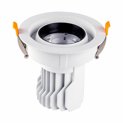 คุณภาพ  3W 5W 60mm Ceiling Indoor LED Spotlights 0V To 10V DALI Dimming โรงงาน