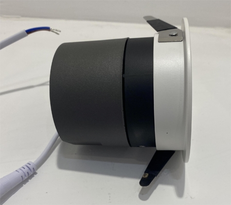 ไฟสปอร์ตไลท์เพดานภายใน LED Semiconductor 4000K 15W พร้อม Glass Shell